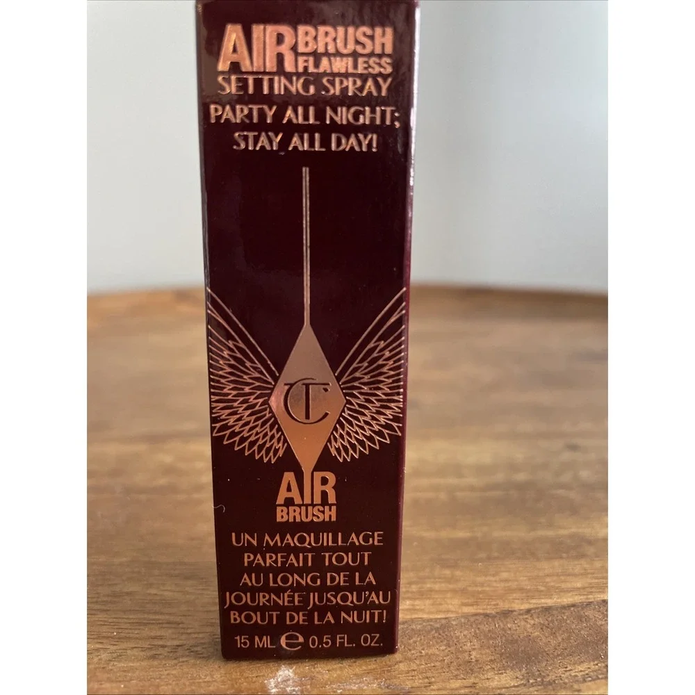 Charlotte Tilbury Airbrush‎ Flawless Setting Spray .5 oz/15ml Mini Size
